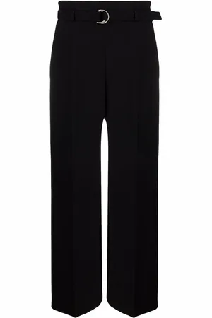 Maje Pantalon ample à taille ceinturée