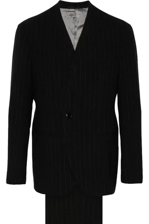 Giorgio Armani Costume à fines rayures