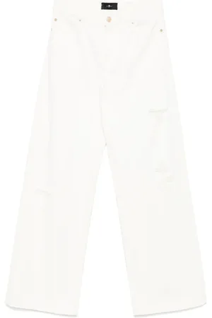7 for all Mankind Jean ample à taille basse