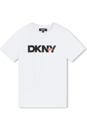 DKNY T-shirt en coton à logo imprimé