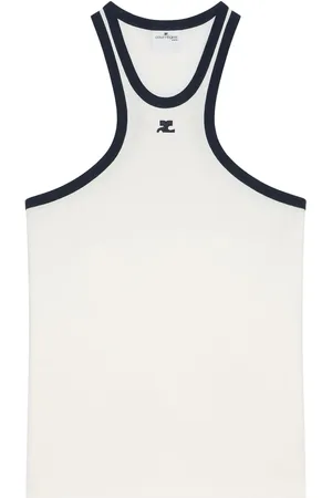 Courrèges Débardeur à bords contrastants