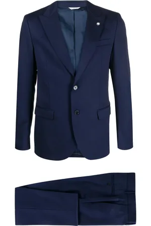 Manuel Ritz Costume à veste à simple boutonnage