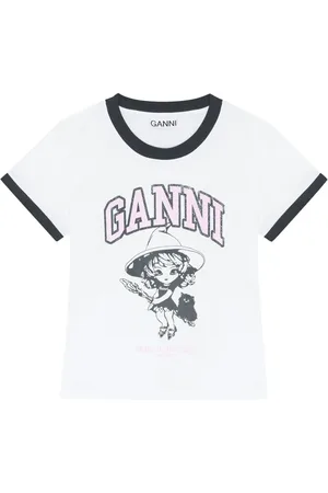 Ganni T-shirt à imprimé graphique