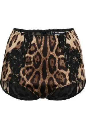 Dolce & Gabbana Culotte imprimée à taille haute