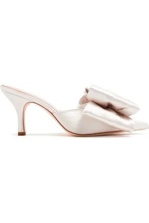 Loeffler Randall Mules Margot 80 mm en satin
