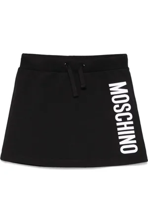 Moschino Jupe à logo imprimé