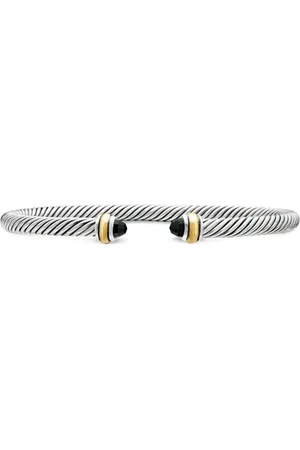 David Yurman Bracelet Classic Cable en or 14ct et sterling (4 mm)