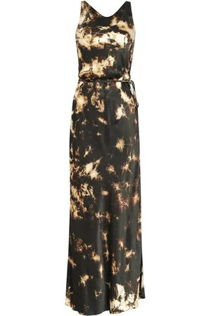 Uma Raquel Davidowicz Robe à imprimé tie-dye