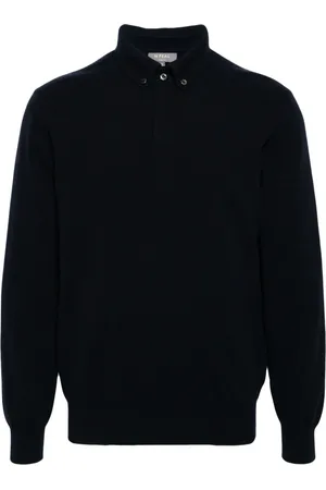 N.PEAL Polo en maille à manches longues
