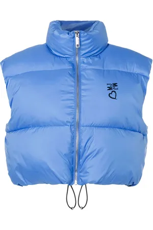 Moschino Gilet matelassé à coupe crop