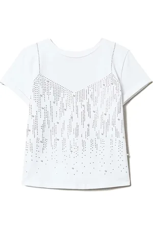 Twin-Set T-shirt à ornements en cristal