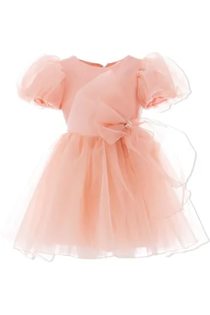 Tulleen Robe à détail de nœud