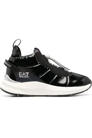 EA7 Baskets mi-montantes à design matelassé