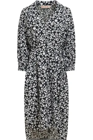 Marni Robe mi-longue à fleurs