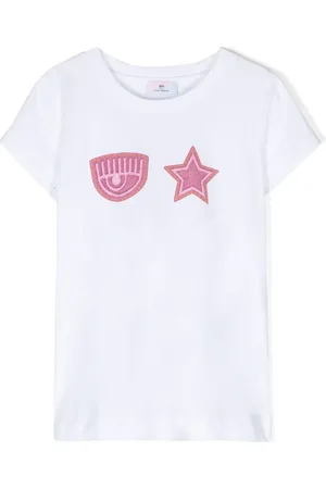 Chiara Ferragni T-shirt Eye Star en coton
