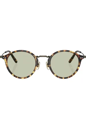 Oliver Peoples Lunettes de soleil à effet écailles de tortue