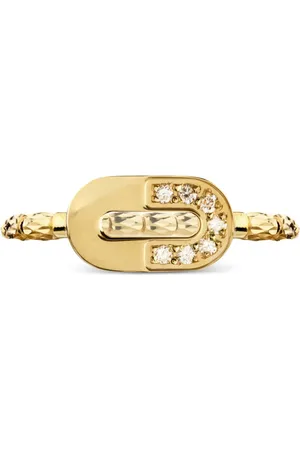 Officina Bernardi Bague en 18ct pavée de diamants