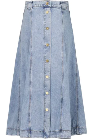 ZIMMERMANN Jupe trapèze en jean