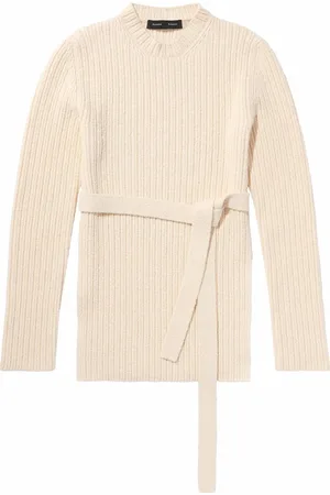 Proenza Schouler Pull ceinturé en fil bouclé