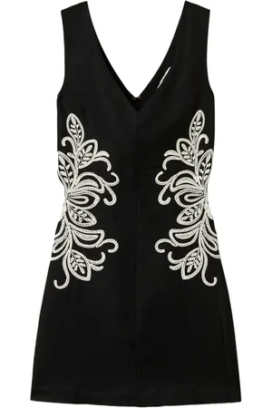 Twin-Set Robe courte à broderies