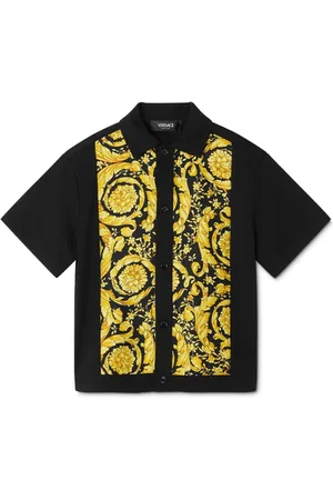 VERSACE Chemise à imprimé baroque