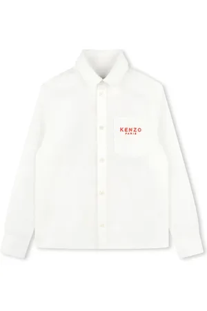 Kenzo Chemise à logo brodé