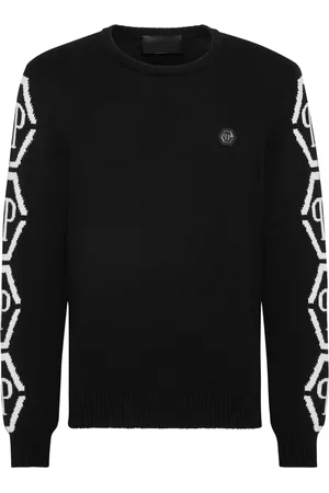 Philipp Plein Pull à motif monogrammé