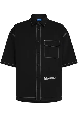 Karl Lagerfeld Chemise à logo brodé