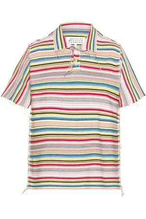 Maison Margiela Polo en maille à rayures