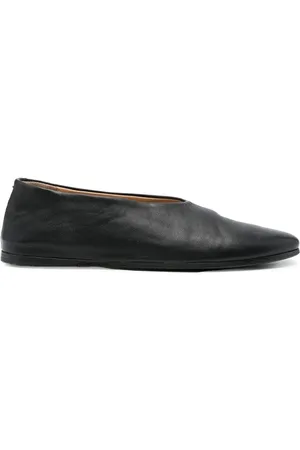 MARSÈLL Ballerines en cuir à bout rond