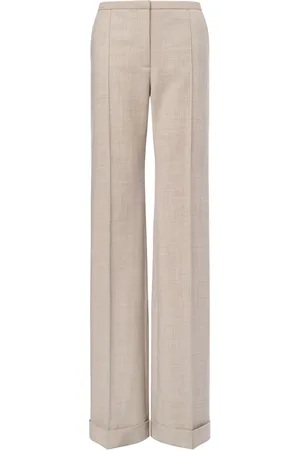 Serafini Pantalon droit à plis marqués