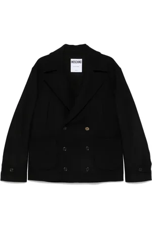 Moschino Caban à boutonnière croisée