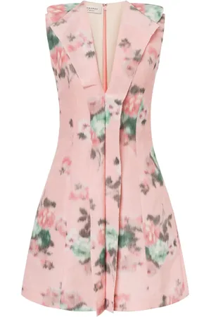 Serafini Robe courte à fleurs