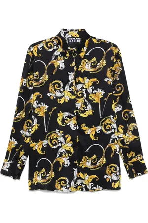 VERSACE T-shirt à imprimé code-barres