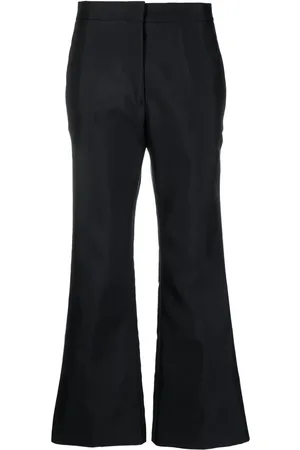 Jil Sander Pantalon évasé à taille haute