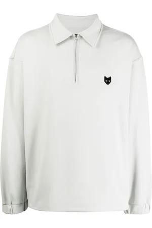 SONGZIO Polo zippé à patch logo