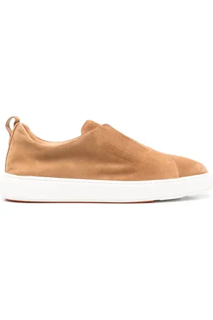 santoni Baskets en daim