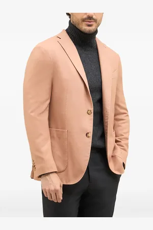 Boglioli Blazer boutonné à revers pointus