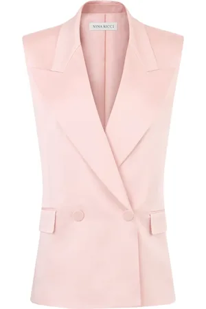 Nina Ricci Manteau croisé à design sans manches
