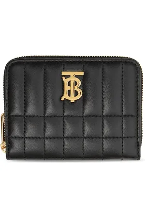Burberry Portefeuille zippé Lola à design matelassé