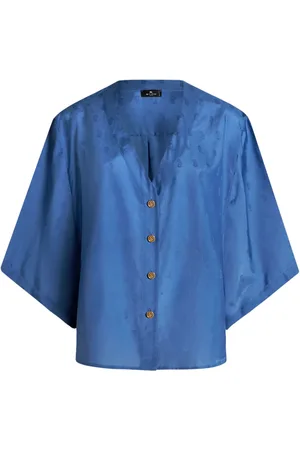 Etro Chemise à logo jacquard
