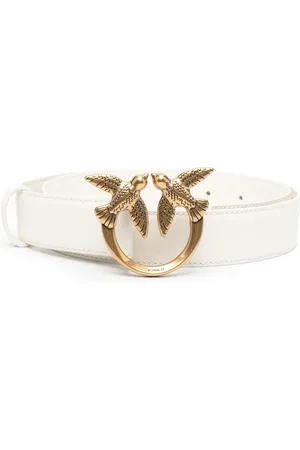 Pinko Ceinture Love Bird en cuir