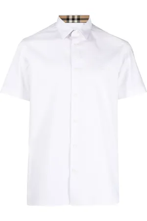 Burberry Chemise à logo brodé EKD