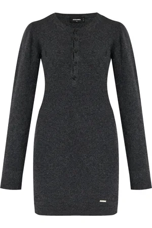 Dsquared2 Robe courte en maille fine