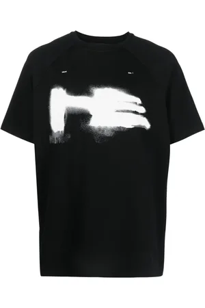 HELIOT EMIL T-shirt en coton à logo imprimé