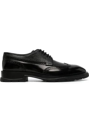Alexander McQueen Richelieus en cuir à lacets