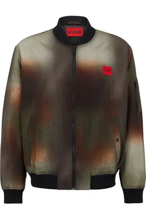 HUGO BOSS Veste bomber Byler à patch logo