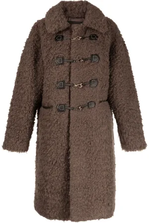 tout a coup Manteau en peau de mouton retournée