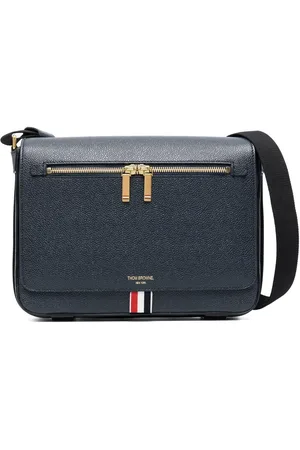 Thom Browne Sacoche à logo embossé