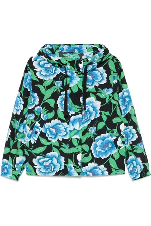 Kenzo Coupe-vent à imprimé Peonies